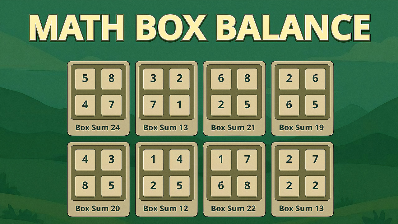 Math Box Balance