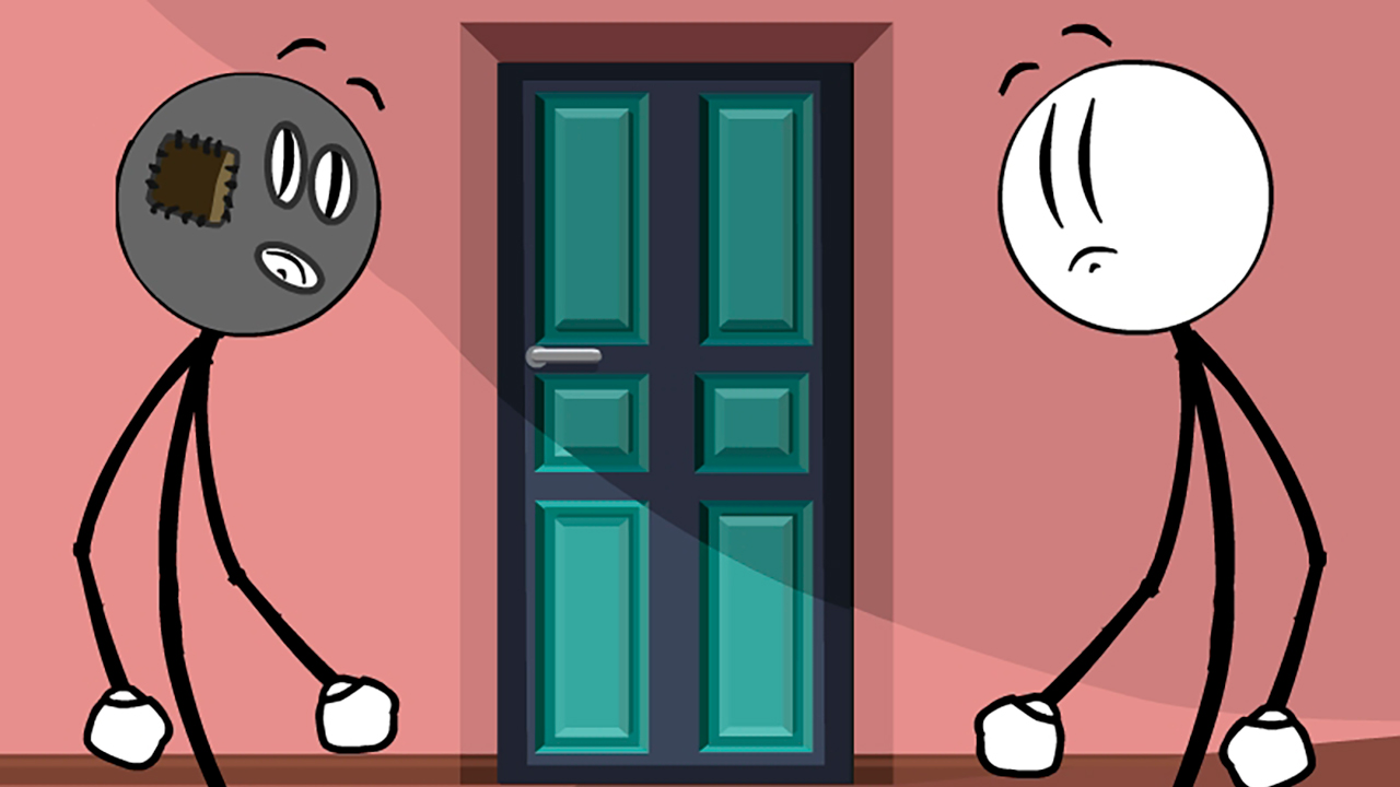 Image Stickman Doors and Island