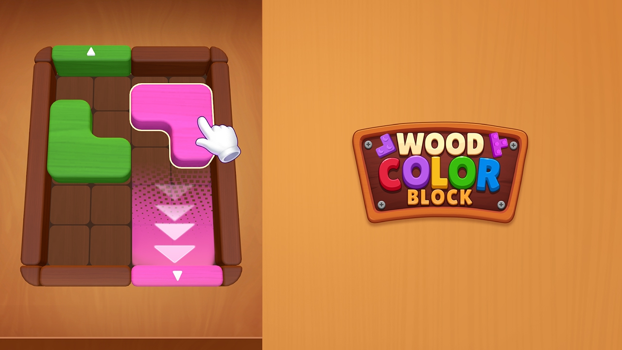 Image Wood Color Block